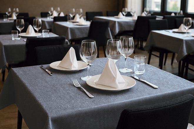 Set de table individuel jetable HOSTEX 120X120