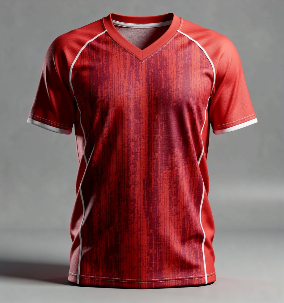T-shirt sublimé rouge