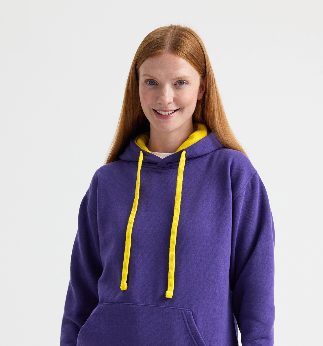 UC507 SWEAT A CAPUCHE BI-COULEUR à personnaliser