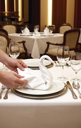 Serviette de table GLACE