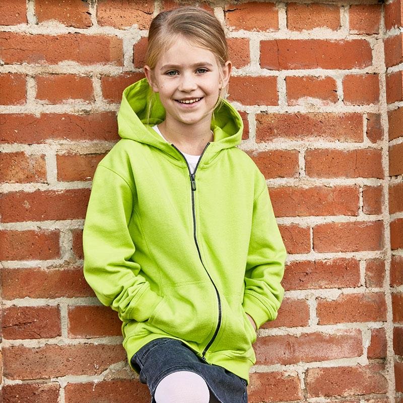 Sweat-shirt à capuche bio pour enfant 8026K