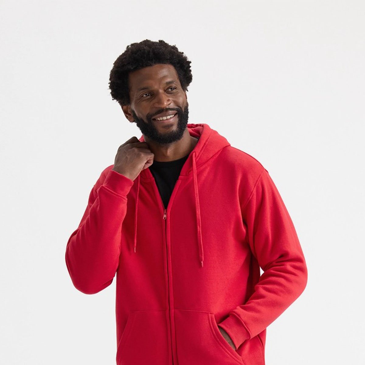 UC504 SWEAT A CAPUCHE ZIPE à personnaliser